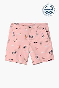 Averie Herren vegan Shorts Mason By Arlo Beach On Lemonade Pink