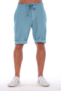 RAVENS VIEW IBIZA Herren vegan Shorts Faded Denim Blau