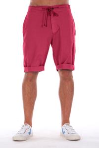 RAVENS VIEW IBIZA Herren vegan Shorts Granatrosa