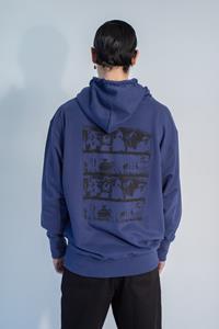 KABOOSH Herren vegan Hoodie Frühstück Unisex Dunkelblau