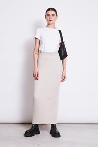 JAN N JUNE JAN 'N JUNE Damen vegan Strickrock Ebba Elfenbein