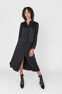 STORY OF MINE Damen vegan Midirock Schwarz