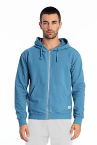 RAVENS VIEW IBIZA Herren vegan Hoodie Zip Ibiza Maui Blau