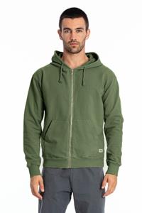 RAVENS VIEW IBIZA Herren vegan Hoodie Zip Ibiza Waldgrün