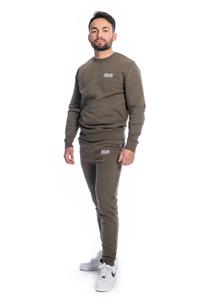 ADUH Herren vegan Jogginganzug Armeegrün