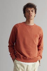 KOMODO Herren vegan Sweatshirt Herren Anton Clay Orange