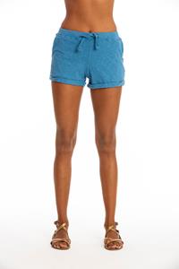RAVENS VIEW IBIZA Damen vegan Mini Shorts Sonnenuntergang Maui Blau