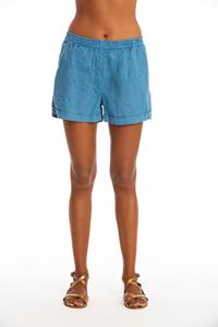 RAVENS VIEW IBIZA Damen vegan Kurze Hose Creta Maui Blue