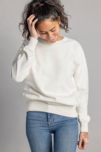 DIRTS Herren vegan Crewneck Unisex Off-White