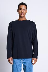 JAN N JUNE JAN 'N JUNE Herren vegan T-Shirt Longsleeve Boy Soft Schwarz