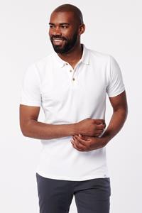 SKOT Herren vegan Polo Real White