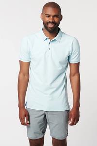SKOT Herren vegan Polo Crystal Blue