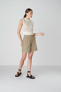 Floria Collective Damen vegan Shorts Bièl Sagegreen