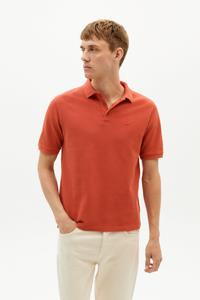 Thinking MU Herren vegan Polo Sonne Rot