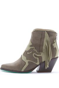 A Perfect Jane Damen vegan Stiefel Jane Military Grün