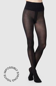 Swedish Stockings Damen vegan Strumpfhose Rip Resistant Lois Schwarz