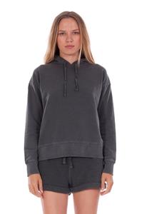 RAVENS VIEW IBIZA Damen vegan Kapuzenpulli Vedra Anthrazitgrau