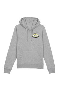 Oat Milk Club Damen vegan Earthling - Hoodie Aus Bio-Baumwolle Grau