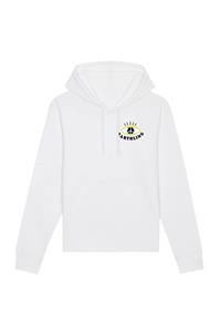 Oat Milk Club Damen vegan Earthling - Hoodie Aus Bio-Baumwolle Weiß