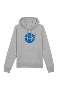 Oat Milk Club Damen vegan Vegan Nasa - Hoodie Aus Bio-Baumwolle Grau