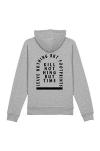 Oat Milk Club Damen vegan Hoodie Kill Nothing But Time Grau