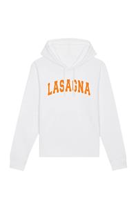 Oat Milk Club Damen vegan Hoodie Lasagne Weiß