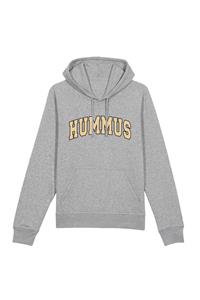 Oat Milk Club Damen vegan Kapuzenpullover Hummus Grau