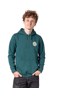 ADUH Damen vegan Hoodie Teratai Grün
