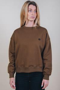 Trendsplant Damen vegan Pullover Oversized Essential Kakaobraun