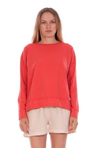 RAVENS VIEW IBIZA Damen vegan Sweatshirt Mia Candy Red