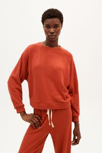 Thinking MU Damen vegan Sweatshirt Fontana Rot