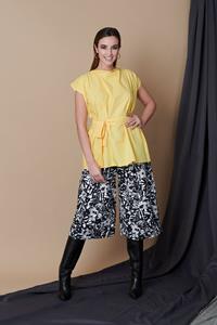 M.R BRAVO Damen vegan Top Rachael Zero Waste Flower