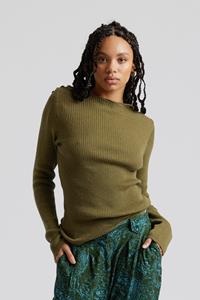 KOMODO Damen vegan Oberteil Wasabi Khaki