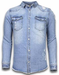 Enos Spijkerjasje denim shirt