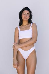 OCEANCHILD Damen vegan Bikinioberteil Kaui Weiß