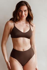 Savara Intimates Damen vegan Bikinioberteil Jasmine Braun Rosa