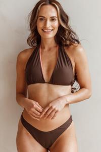 Savara Intimates Damen vegan Bikinioberteil Lovelli Braun Rosa
