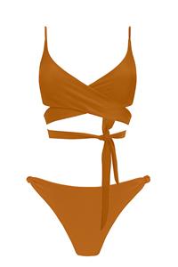 Anekdot Damen vegan Bikini Set Lin & Leona Ocker