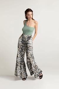 Lovjoi Damen vegan Culotte-Hose Joaline Python