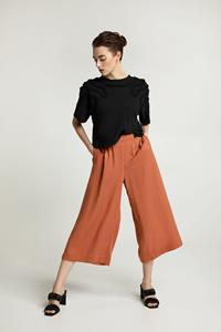 Lovjoi Damen vegan Hose Tavira Terra Rot