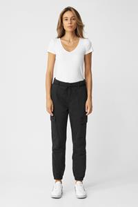 Dawn Damen vegan Denim Cargo Sunshine Schwarz