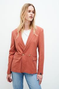 Kuyichi Damen vegan Blazer Scarlett Brick