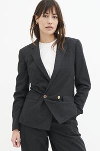 Kuyichi Damen vegan Scarlett Blazer Anthrazit Melange