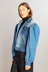 MAHLA Damen vegan Wiederverwendete Jeansjacke Dagny