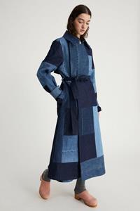 Infinitdenim Damen vegan Trenchcoat Upcycled