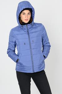 THOKKTHOKK Damen vegan Jacke Classic Marlin Blau