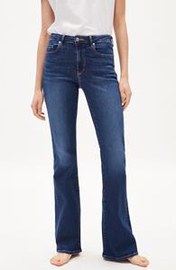 ARMEDANGELS Damen vegan Anamaa Flared Dunkelblau