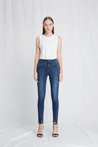 Dawn Damen vegan Skinny Jeans Sun Up Dark Indigo