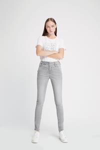 Dawn Damen vegan Skinny Jeans Sun Up Silver Denim