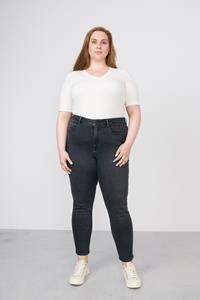 Dawn Damen vegan Sun Up Skinny Jeans Schwarz Denim